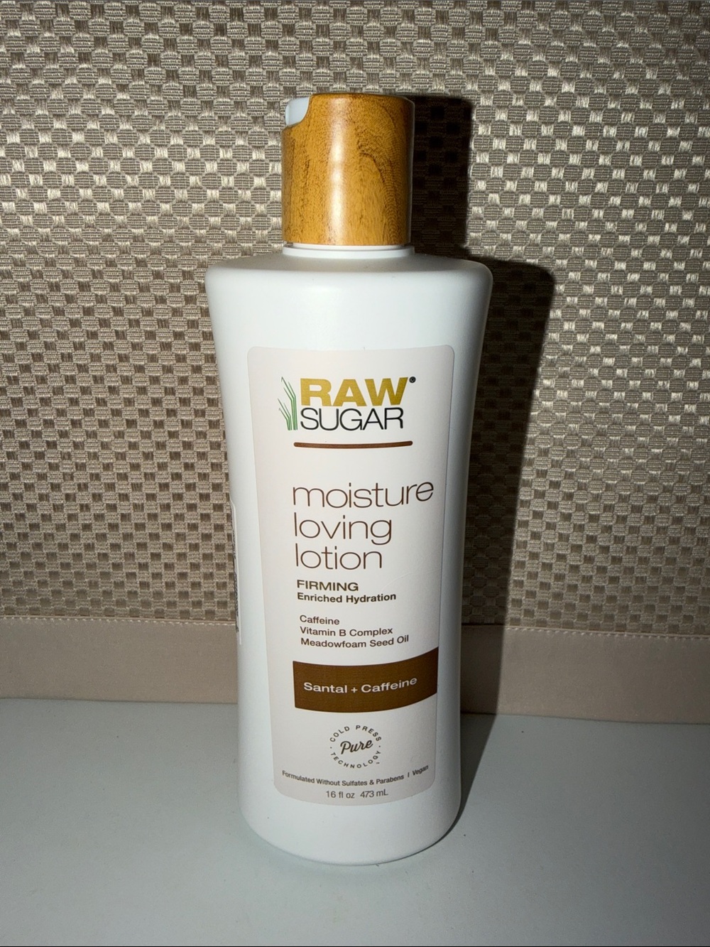 RAW SUGAR 16 oz 473 ml moisture loving hydrating body lotion